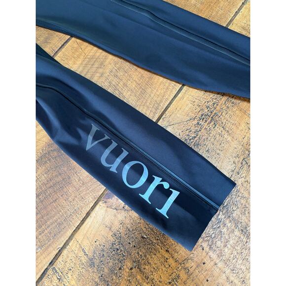 Womens Vuori Black Spectra Run Leggings Style #VW4102 Size Small - Picture 3 of 9